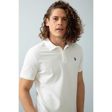 U.S. Polo Assn. Erkek Açık Gri Polo Yaka T-Shirt