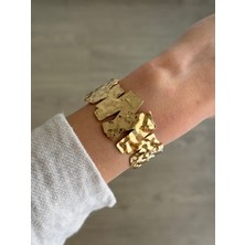 İrem Yıldız Çelik Gold Kelepçe
