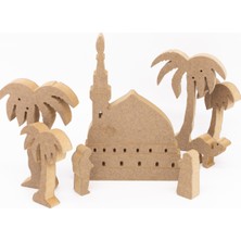 Ramazan Ayına Özel Mescid-I Nebevî 'l' Takımı ve Ramazan Süslemesi