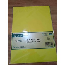 Fon Kartonu 10 Renk 35X50 Ufen