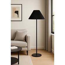 Vinner LMD-FR03 Conic Statik Siyah Metal Lambader - Siyah Kırma