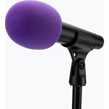 On Stage ASWS58-PRP Mikrofon Süngeri (Mor) | Kişiselleştirilebilir Renk Seçeneği