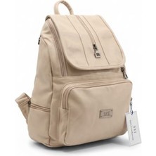 571 Collections Ithal Yıkama Deri Sırt  Çantası