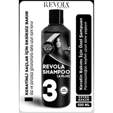 Revola Expert A Plus Brezilya Fönü Için Tuzsuz Parabensiz Keratin Şampuanı 500 ml