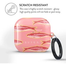 Aesco Burga Airpods 4 ile Uyumlu Kılıf,