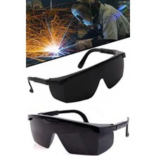 Skygo Virüs ve Madde Koruyucu Siyah Gözlük Kaynakçı Gözlüğü 1410