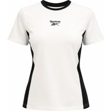 Reebok Cısılya Tee Ekru Kadın Kısa Kol T-Shirt