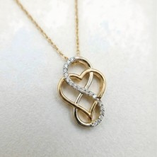 Sonsuz Aşk – 925 Ayar Kadın Gümüş Kolye