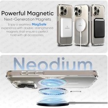 Aesco 12-12 Pro Için Origin Serisi Premium Kalite ile Uyumlu Kılıf Crystal Clear Super Şeffaf Materyal ve Inceltilmiş 3D Gerçek Manyetik Çember (12-12 Pro)