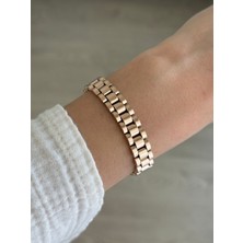 İrem Yıldız Çelik Unisex Rolex Bileklik