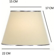 571 Store Abajur Şapkası - Yedek Şapka - Abajur Başlığı -Kumaş Başlık