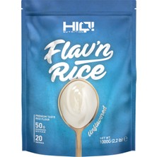 HIQ Nutrition Flav'n Rice Toz 1000 g Aromasız 17 Porsiyon Enerji Desteği