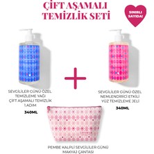 Cosmed Cleansing Oil + Cleansing Gel + Sevgililer Günü Makyaj Çantası