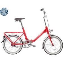 Rog Pony Classıc Katlanabilir Kırmızı Şehir Bisikleti