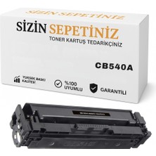 Sizinsepetiniz Hp CP1510 – CP1518NI Için CB540A Siyah Muadil Toner