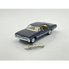Kinsmart 1967 Chevrolet Impala Diecast Model Metal Gövde İle Gerçekçi Detaylar