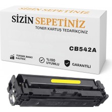 Sizinsepetiniz Hp CB542A Sarı Muadil Toner | CM1312 CP1215 CP1510