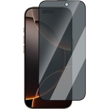 Aesco Caseworld 16 Pro Max Uyumlu Armor Serisi 0.15MM Eyesafe Teknolojili Cam Ekran Koruyucu Şeffaf