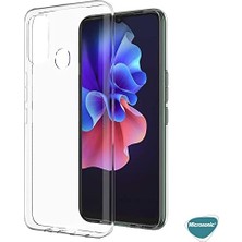 Aesco Tecno Spark 7t Için Kılıf Transparent Soft Şeffaf [spark 7t ile Uyumlu Kılıf - Şeffaf]