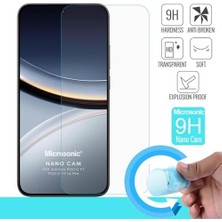 Aesco F7 Ultra Glass Cam Ekran Koruyucu [ F7 Ultra ile Uyumlu Ekran Koruyucu - Şeffaf]