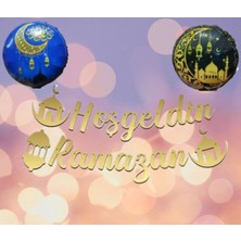 Ramazan Temalı Şık Dekor Süsleme Seti, Evinizde Özel Atmosfer