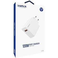Aesco 120W USB Type-C Hızlı Şarj Başlığı S-120