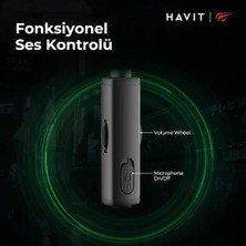 Aesco Gamenote H2002E Çıkarılabilir Mikrofonlu Gaming Oyuncu Kulaklığı 3.5 M