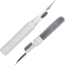 Aesco Kulaklık Temizleme Kiti, Süngerli 3'ü 1 Arada Temizleyici Kalem, Kablosuz Kulaklıklar Temiz Kalem, Toz Giderme Kulaklıkları Cep Telefonu Için Çok Fonksiyonlu Kulaklık Temizleme Kiti