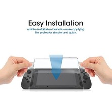 Aesco Tnp Products Ekran Koruyucu (2 Paket) Switch ile Çalışır - Şalter Için Temperli Cam Ekran Koruyucu Kapak Aksesuarı, 9h Sertlik, Çizilmez, Premium Berraklık, Kabarcıksız Kurulum