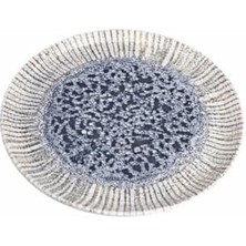 Aesco Blue Düz Tabak 20CM