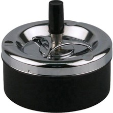 Bek Tobacco Bas-Bırak Metal Hazneli Küllüğü Siyah 11CM