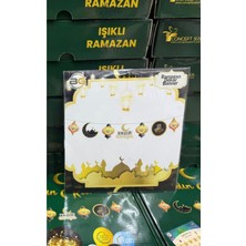 Ramazan Temalı Asma Süsleme Seti, Hoşgeldin Ramazan & 11 Ayın Sultanı Yazılı