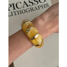 İrem Yıldız Çelik Şık Esnek Bileklik