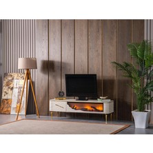 Evnesya Umay Tv Sehpası  170CM Beyaz