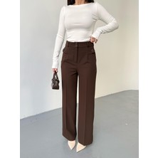 Vuntal Çift Düğmeli Şık Pantolon