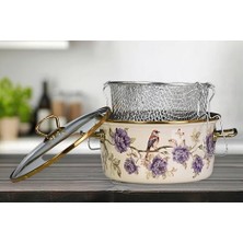 Aesco Pr Fiorella Kızartma Tenceresi 22 cm