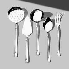 Aesco Nehir Fiesta 12 Kişilik 89 Parça Kutulu Çatal Kaşık Bıçak Takımı