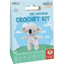 Hello Mini Amigurumi Kiti 9 cm Ozzy