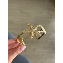 İrem Yıldız Çelik Arm Cuff Kol Bilekliği