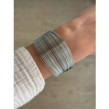 İrem Yıldız Çelik Silver Kelepçe