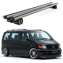 Today Auto Pençe Mercedes-Benz Vito (W639) (2003-2014) Uyumlu Gri Ara Atkı 135CM Port Bagaj Tavan Barı