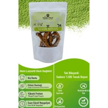 Tavuk Boyun Çiğnemelik Köpek Ödül Maması %100 Doğal, Glutensiz, Organik 100 gr