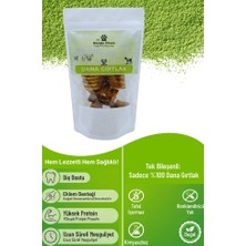 Dana Gırtlak Çiğnemelik Köpek Ödül Maması %100 Doğal, Glutensiz, Organik 100 gr (Dog Treat)