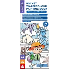 Mieredu Cep Boy Sulu Boya Kitabı - Dünya Turu