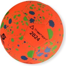 Piranha Triathlon T‑209-T Neopren Plaj Futbol Topu No:5 | Makine Dikişli | 200‑220 G | Dayanıklı Plaj Topu