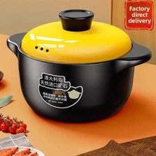 Skygo Seramik Tencere  Çevre Dostu Modern Isıya Dayanıklı Tencere Yapışmaz Pişirme