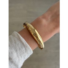 İrem Yıldız Çelik Yaylı Gold Kelepçe