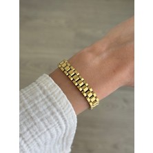 İrem Yıldız Çelik Unisex Rolex Bileklik