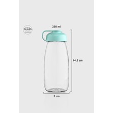 Renga Milky Kids 250 ml Cam Şişe 181011 Su Yeşili