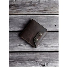 Kalkan Deri Tamamen El Yapımı Hakiki Deri Cüzdan - Zarif ve Şık Tasarım